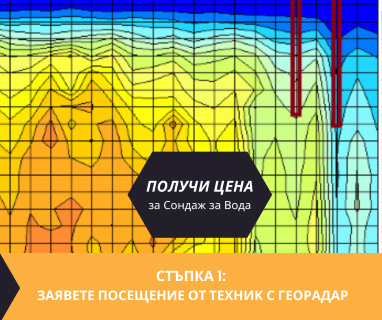 Геофизично проучване на вода с георадари преди изграждане на сондаж за вода в имот за Габрово 6691 с адрес Габрово община Черноочене област Кърджали, п.к.6691.